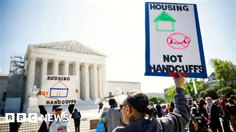 Supreme Court's homeless ruling: Cities can ban sleeping .